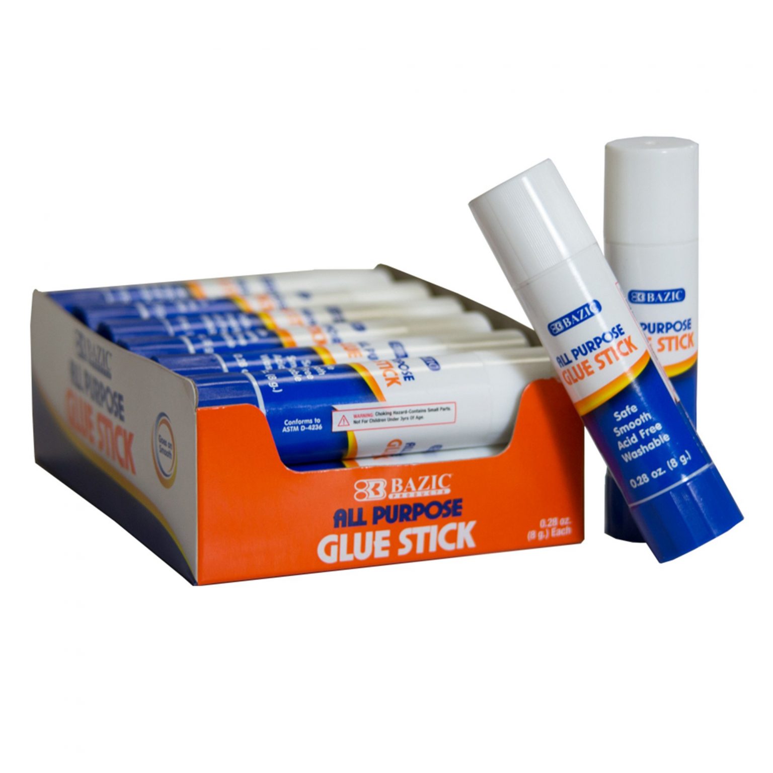 8g / 0.28 Oz. Premium Small Glue Stick Crown Office Supplies