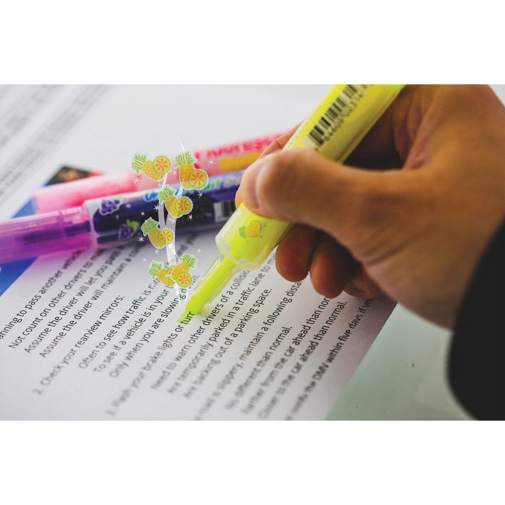 BAZIC (2314) Fruit Scented Highlighters (3/Pack) (Copy) - Crown Office ...