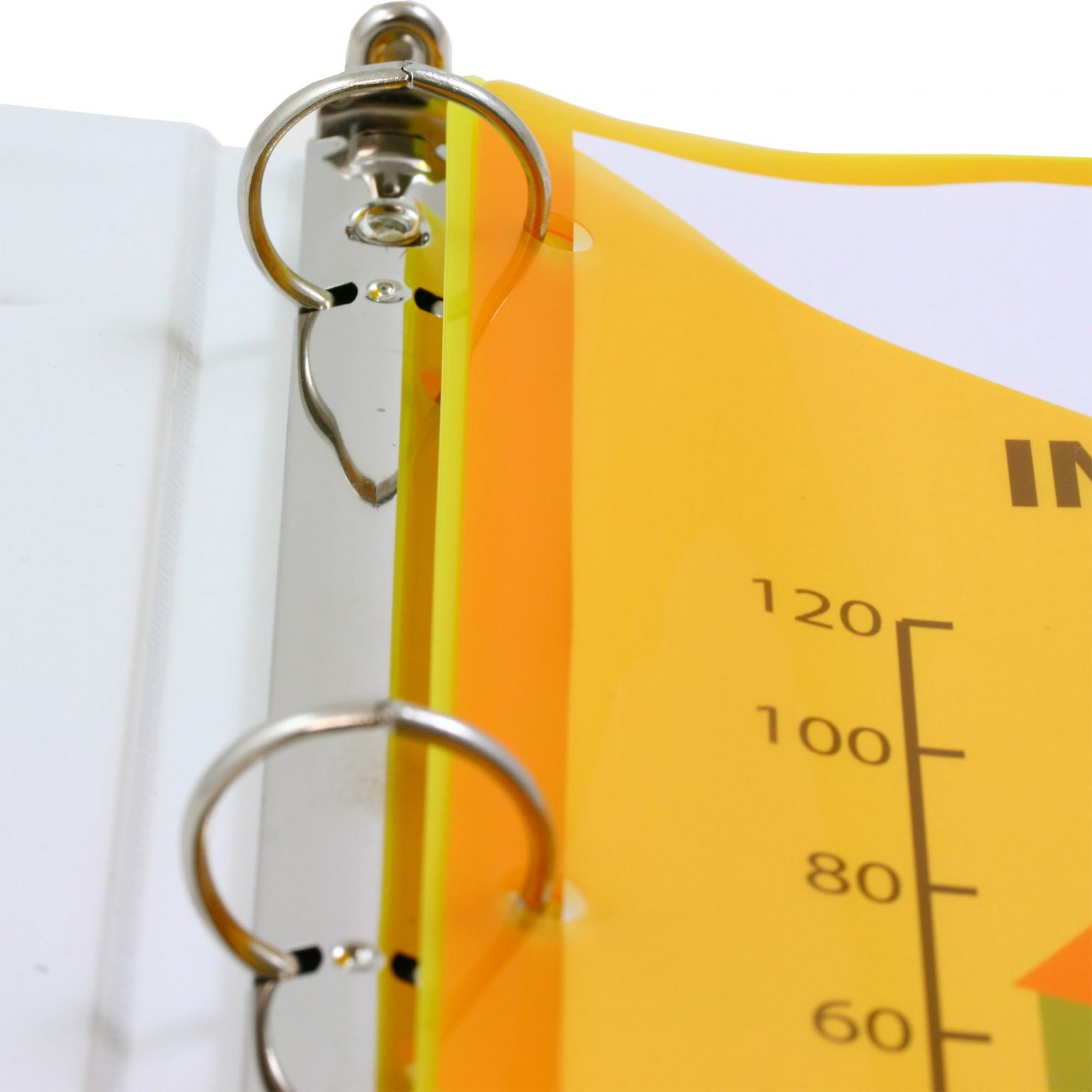 BAZIC - 3-Ring Binder Pockets Dividers w/ 5-Insertable Color Tabs ...