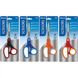 Adult Scissors Red Web - Yoobi™ - Crown Office Supplies