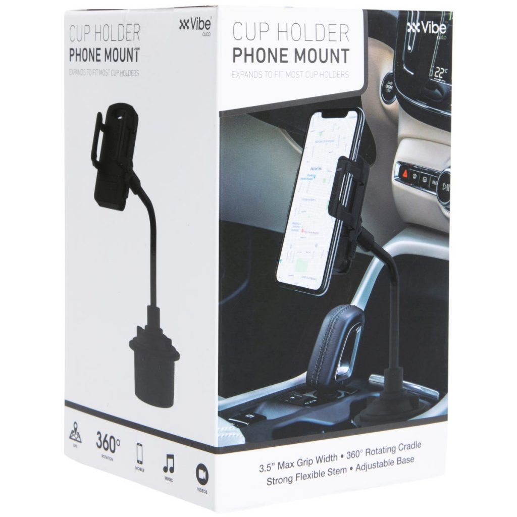 Cup Holder Phone Mount Crown Office Supplies
