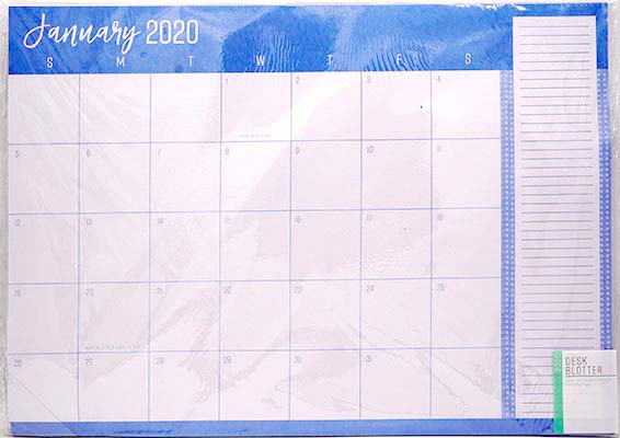 Large Desk Calendar 2020 Planner 22″ x 16″ Colorful – Crown Office Supplies