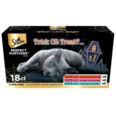 Sheba Wet Halloween Wet Cat Food 18ct