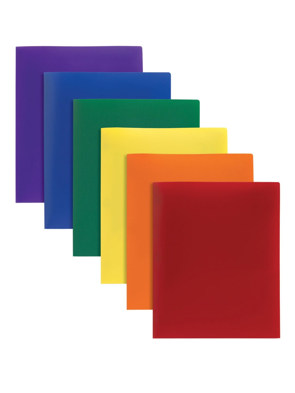 Wexford 2 Pocket Poly Portfolio Heavy Duty Crown Office Supplies