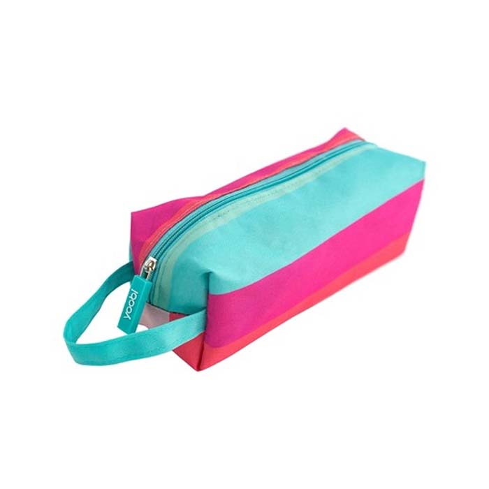 Zip Pastel Stripe Pencil Case - Yoobi™ - Crown Office Supplies