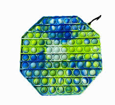 Big Pop Its Bubble Fidget Toy - Assorted Colors and Shapes - Image 5
