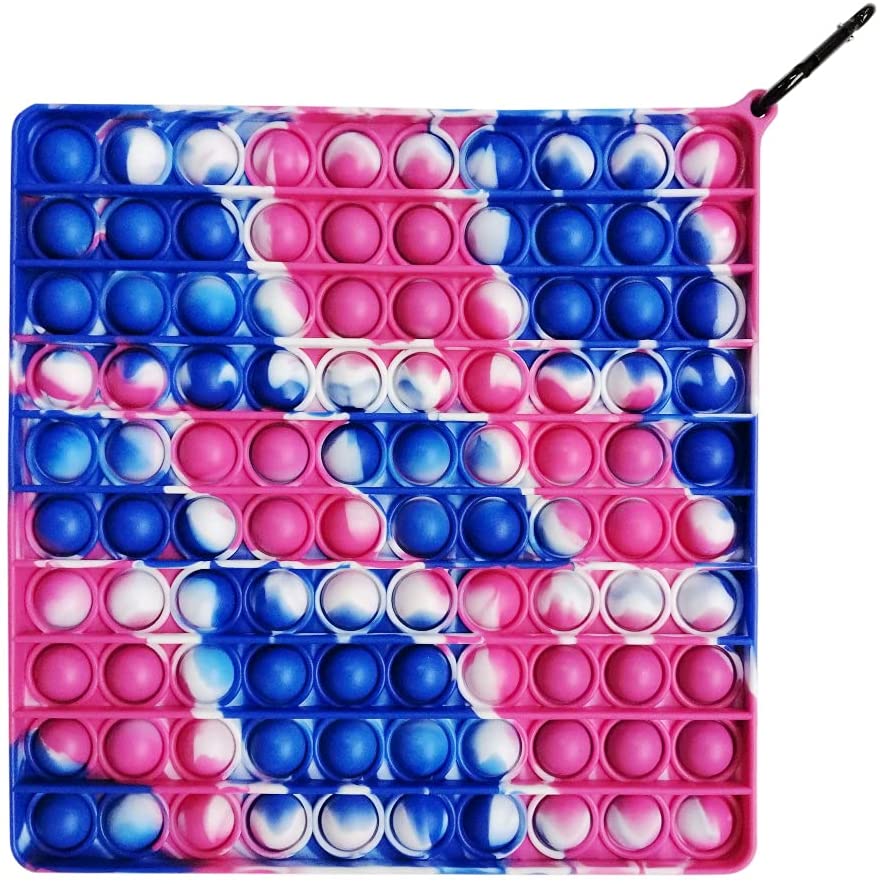 Big Pop Its Bubble Fidget Toy - Assorted Colors and Shapes