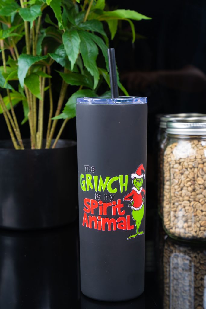 The grinch is my spirit animal - 32 oz Classic Tumbler XL - Clear