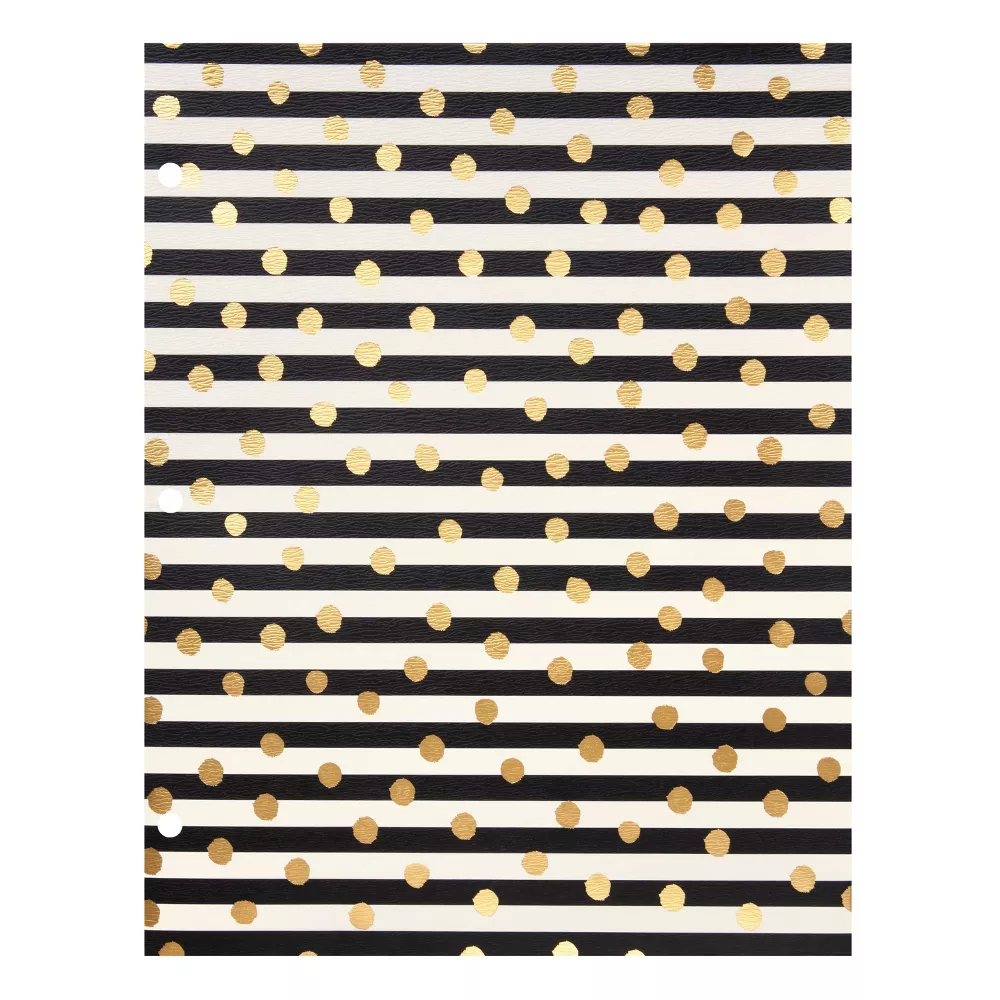 2 Pocket Portfolio By Greenroom - Dots/Strips