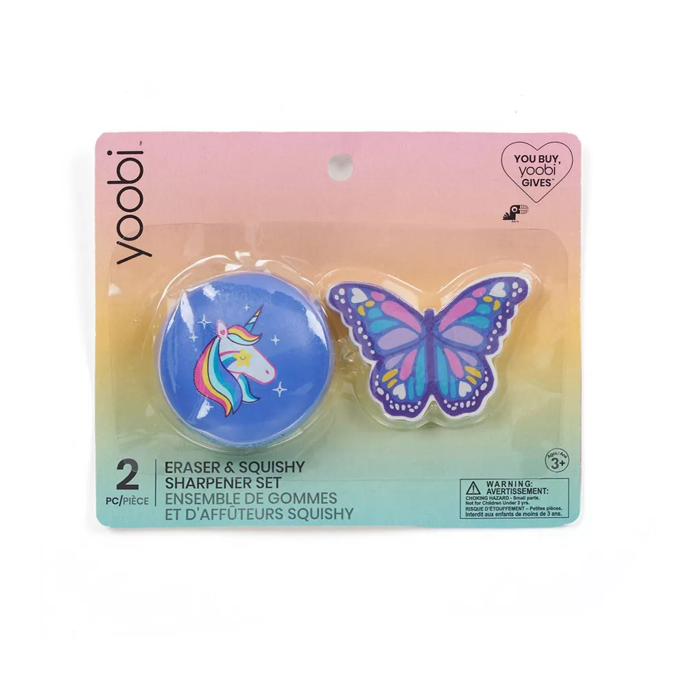 Yoobi™ 2pc Writing Set Purple Enchanted Dreams