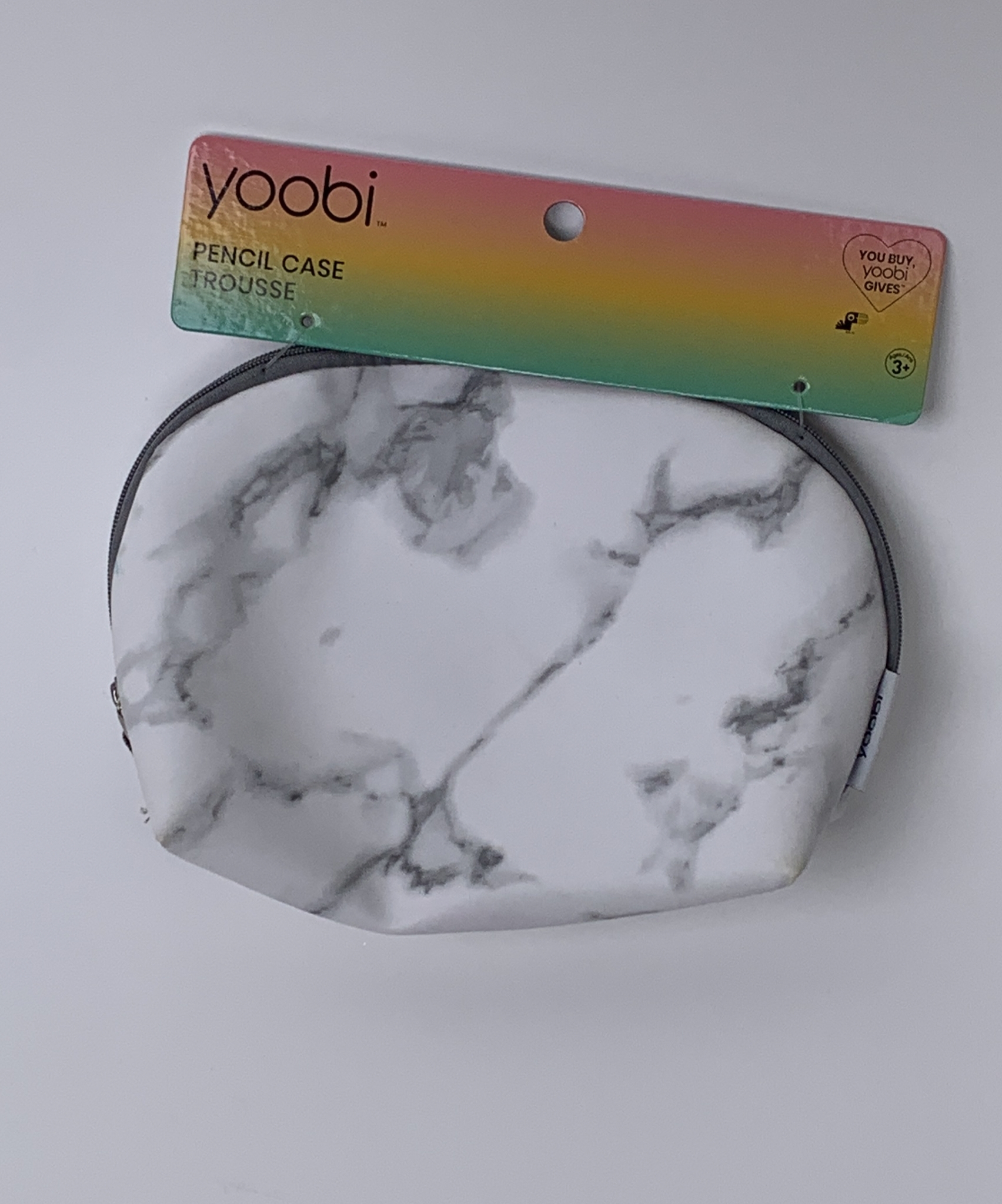 Yoobi Marble Pencil Case