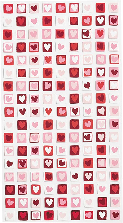 Sticko Valentine Mini Stickers 153 Pc
