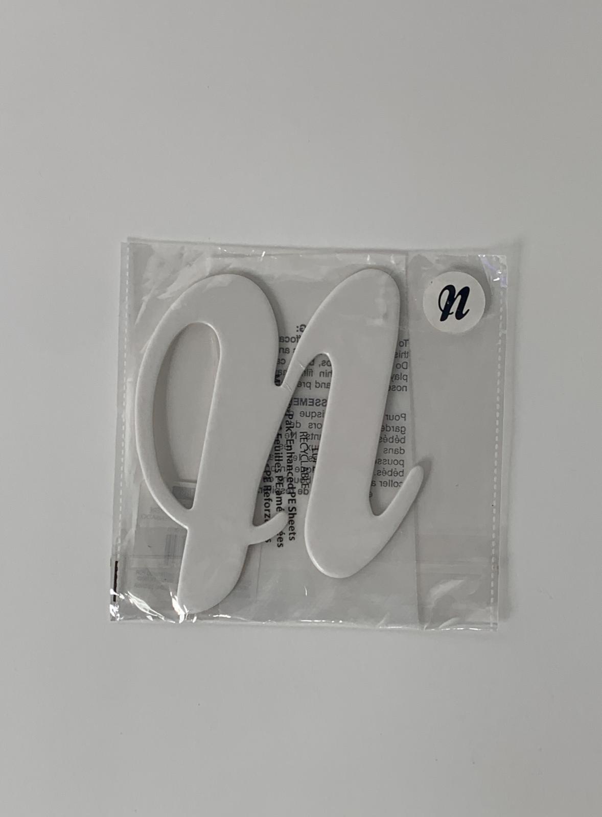 6″ Script Chipboard Letter by Recollections™ “n” Crown Office Supplies