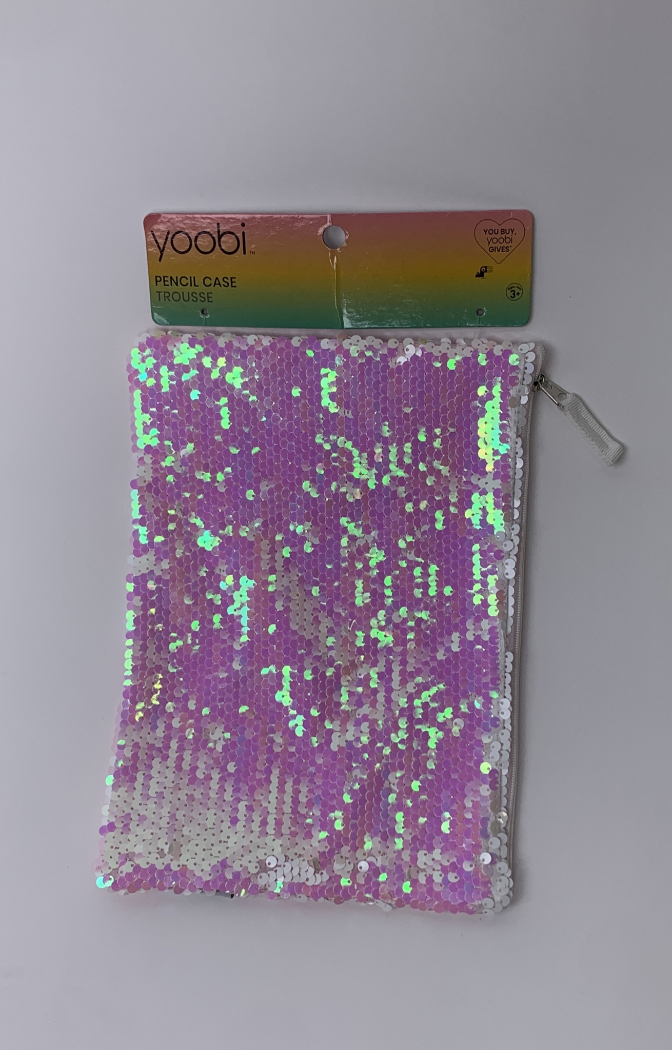 Yoobi Sequins Pencil Case - Assorted