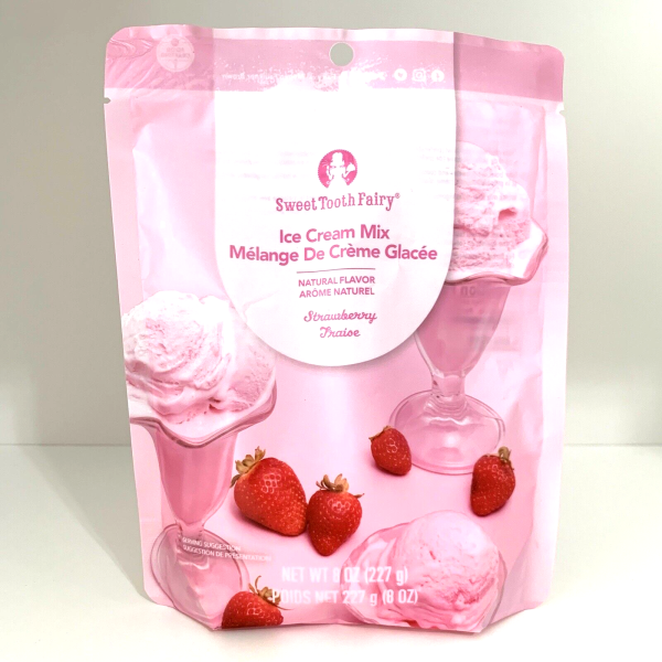 Sweet Tooth Fairy Strawberry Fraise Ice Cream Mix Crown Office Supplies