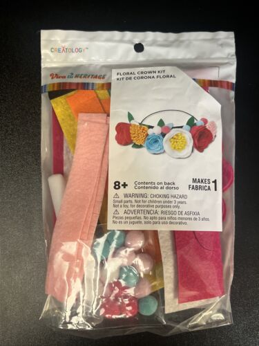 Floral Crown Kit DIY Viva Tu Heritage