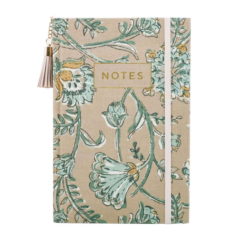 College Ruled Printed Journal Tan - Threshold™- Assorted Colors