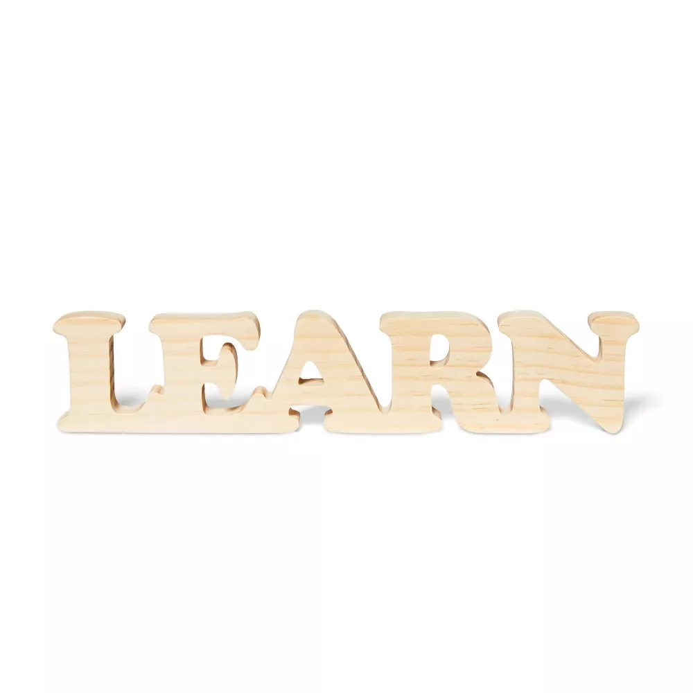 Wood Word Base Learn - Mondo Llama™