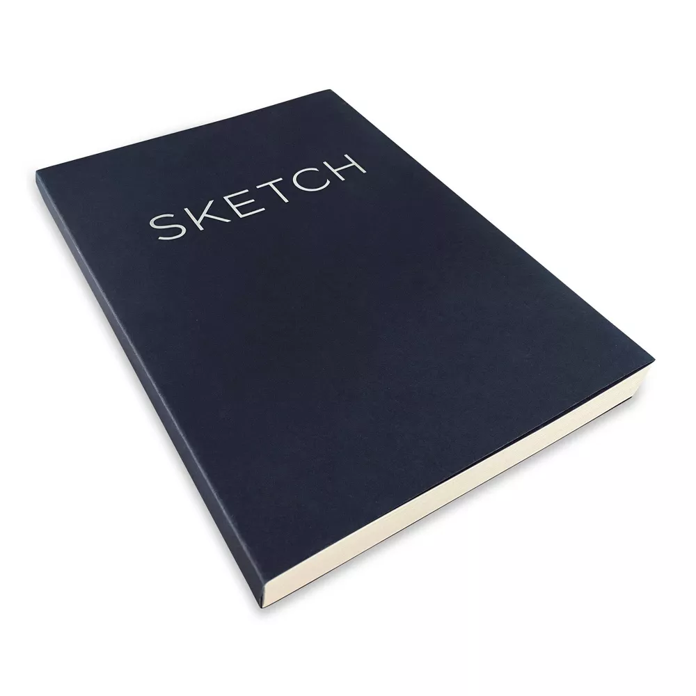 Blank Sketchbook Black- Piccadilly