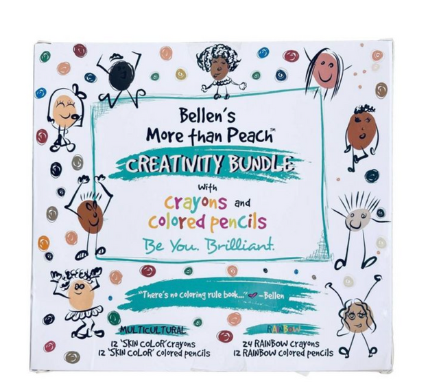 Creativity Pack Colored Pencil & Crayon Bundle - Bellen's More Than Peach