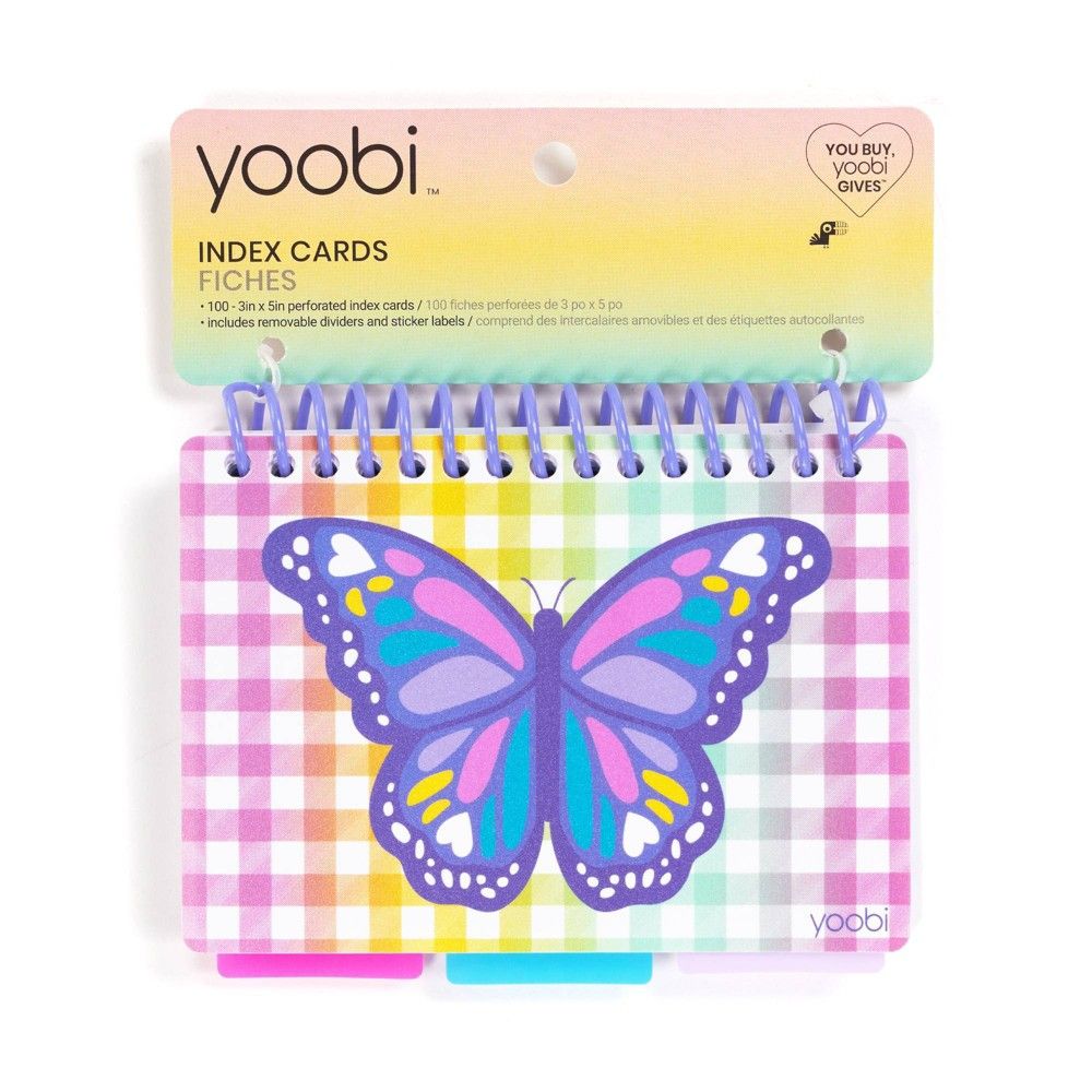 Index Cards Spiral Pad By Yoobi Crown Office Supplies