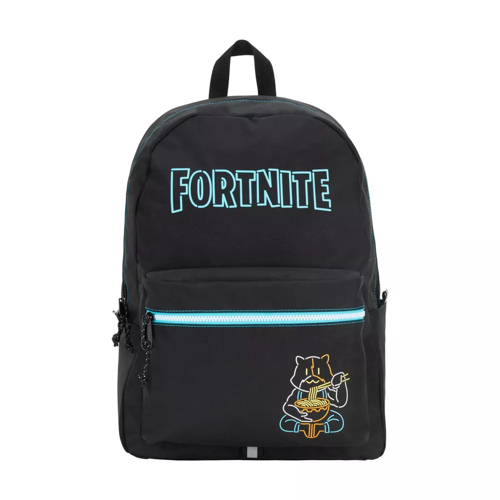 Fortnite Backpack - Black/Green, One Size