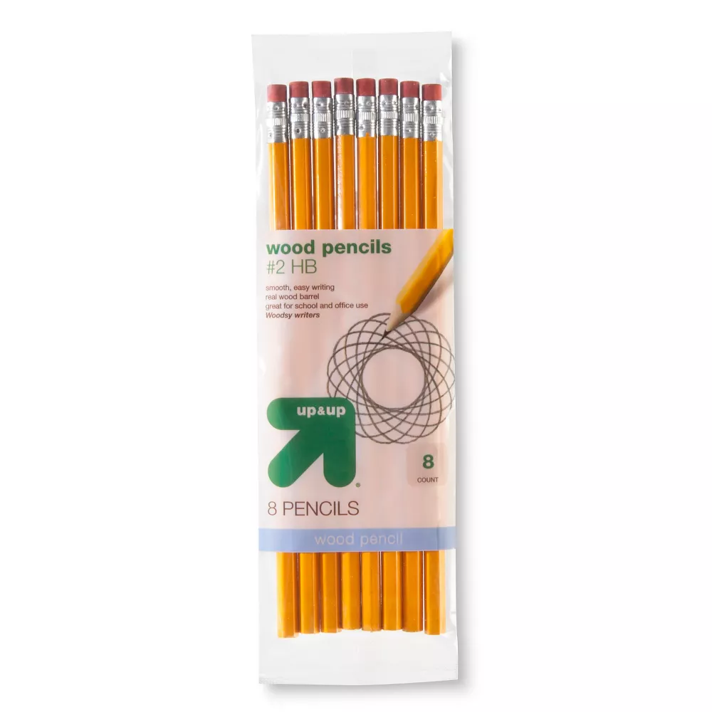 Yoobi 24pk No. 2 Pencils - Brights