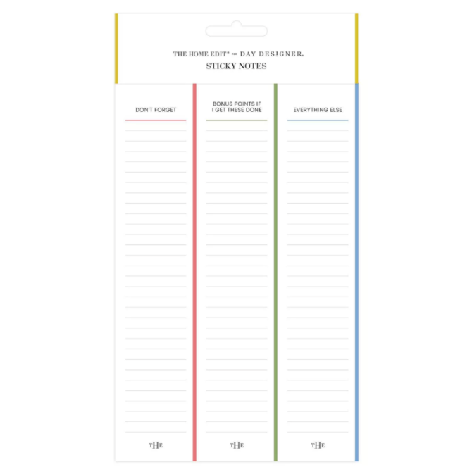 Sticky Checklist Notes