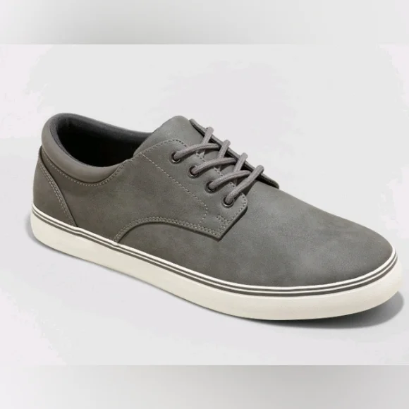 Men's Adam Sneakers Goodfellow & CO™ Gray Size 13 - Crown Office Supplies