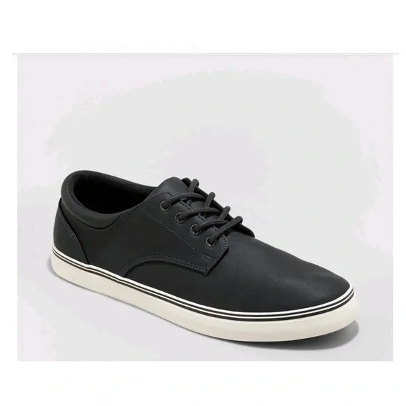 Men's Adam Sneakers Goodfellow & CO™ Black Size 13 - Crown Office Supplies