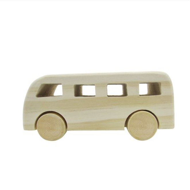 ArtMinds – Wood Bus with Wheels
