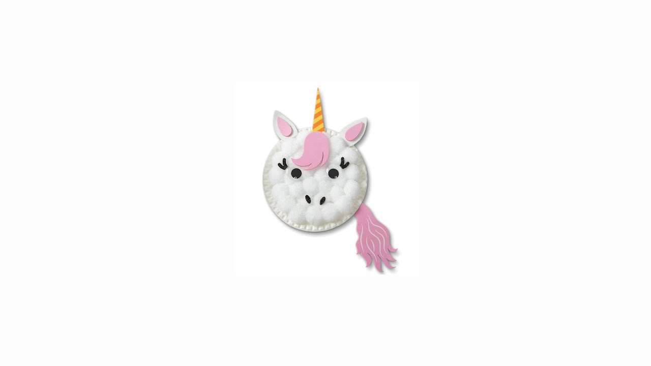 Creatology Pom Pom Craft Kit - Unicorn - Crown Office Supplies