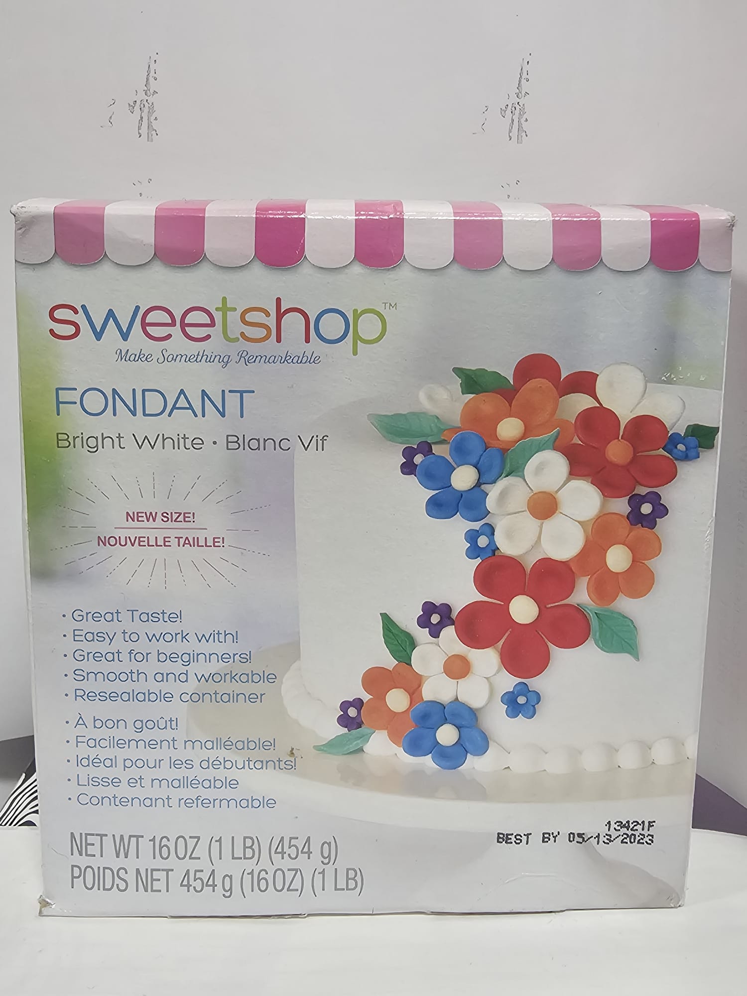 Sweet Shop Bright White - Fondant 1LB