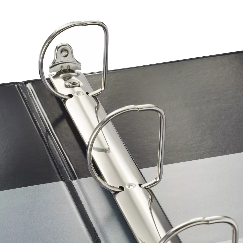 1.5" 3 Ring Binder Clear View - up & up™ - Image 2