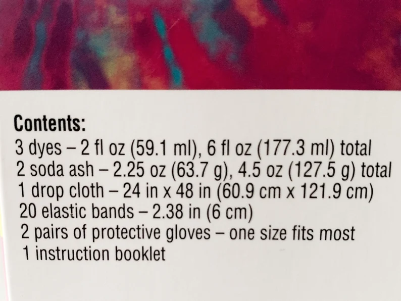 ArtMinds Soda Ash DIY Tie Dye Kit - Image 2