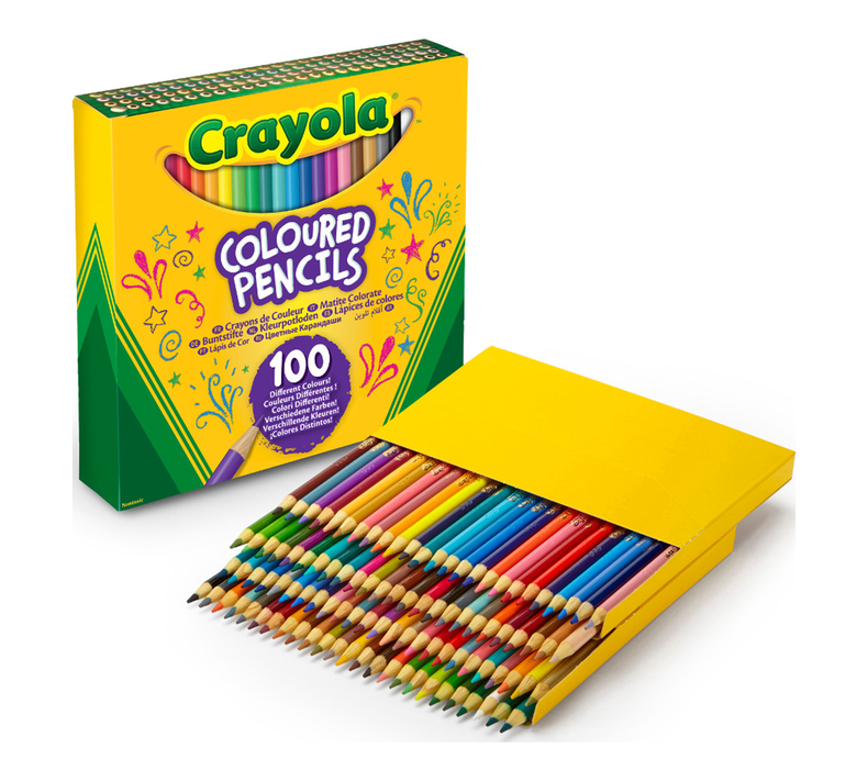 Crayola Colored Pencils - 100 Different Colors