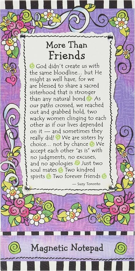 Magnetic Notepad: More than Friends