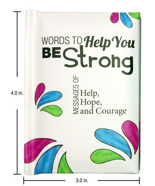 "Words to Help You Be Strong" Little Keepsake Book