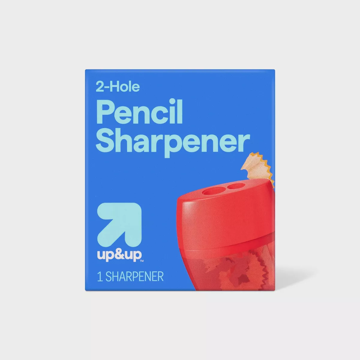 Up & Up 2-Hole Pencil Sharpener (Assorted)