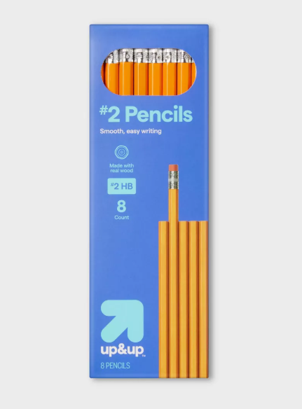 24ct #2 Wood Pencils - Up&Up