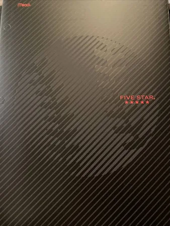 Five Star Pocket Portfolio Baseball