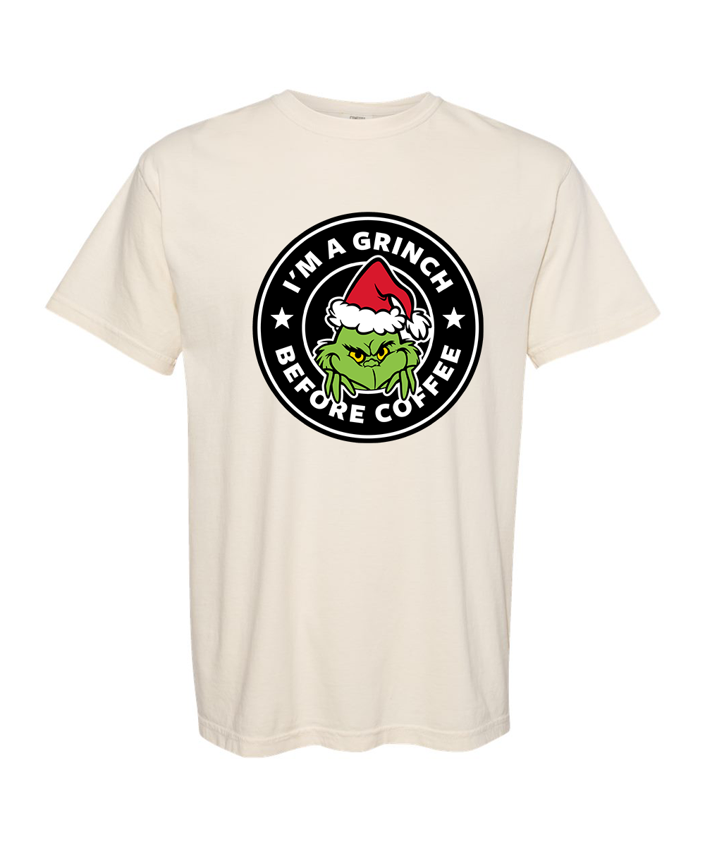 Unisex I'm a Grinch Before Coffee T-Shirt